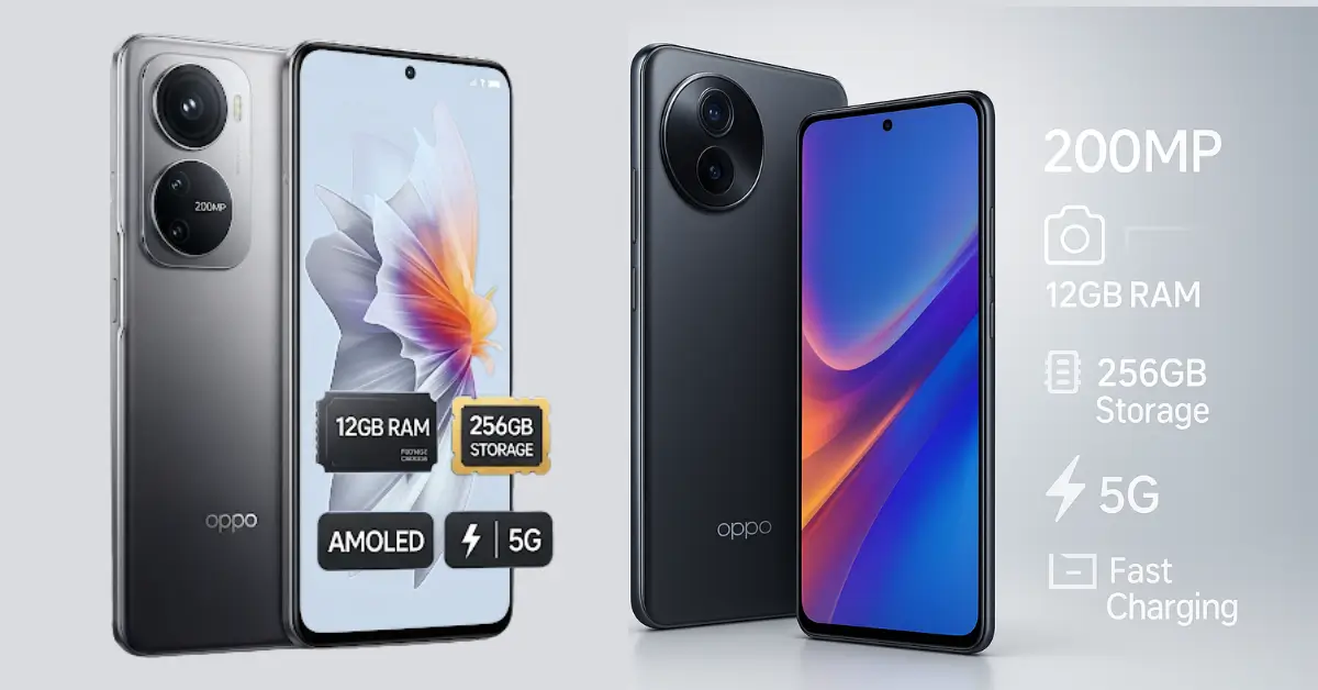 Oppo’s New 5G Smartphone Unveiled with 200MP Camera, 12GB RAM & Massive Storage